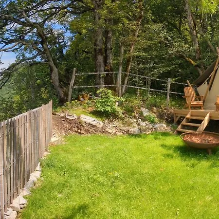 Luxe tent The Mountain Nest Talloires